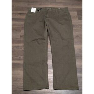 Rodd & Gunn Leighton Place Straight Jean Mens Olive Green Army SL 42x30 NWT